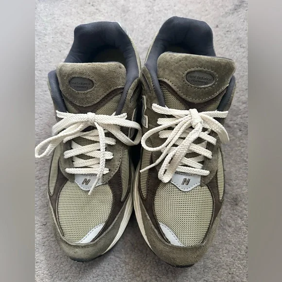 New Balance Men's Sneakers - Blue, Gray, Green - Picture 12 of 12